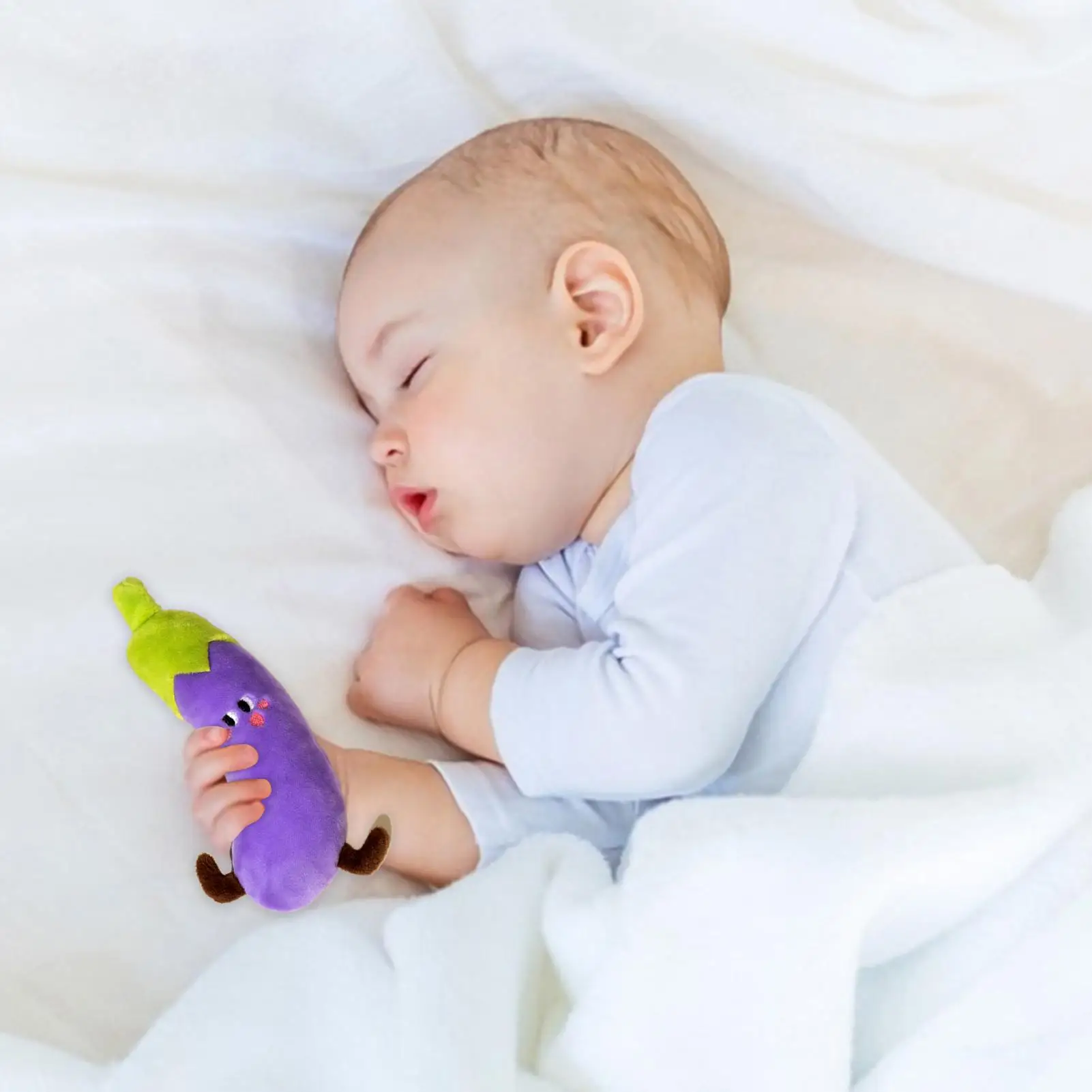 Bebê sono de pelúcia chupeta anti-surgo companheiro bebê sono pelúcia chupeta boneca para meninos meninas descansando cochilar cama sofá casa estrada