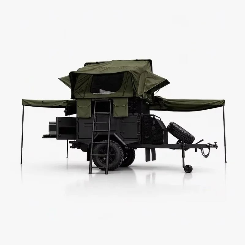 off Road Australian Style Modern Lightweight Expanded Large Travel Trailer RV Camper Trailer Caravan