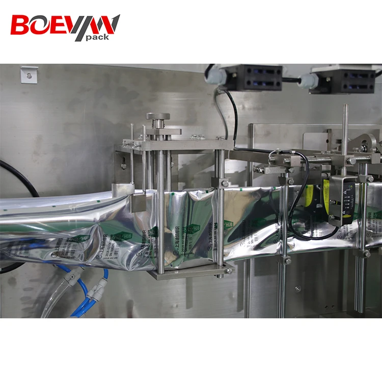 Boevan HFFS Machine Automatic Doypack Sachet Horizontal Form Fill Seal Machine with Zipper Spout Handing Hole
