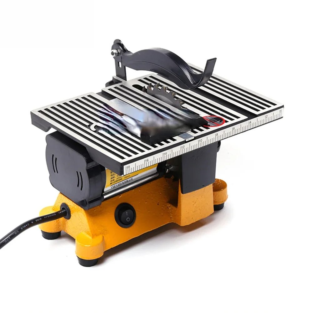 Multi-function Mini Table Saw Table Saw Craft Cutting Machine DIY Cuting Wood, Steel Plate, Glass Tile Cutting Machine