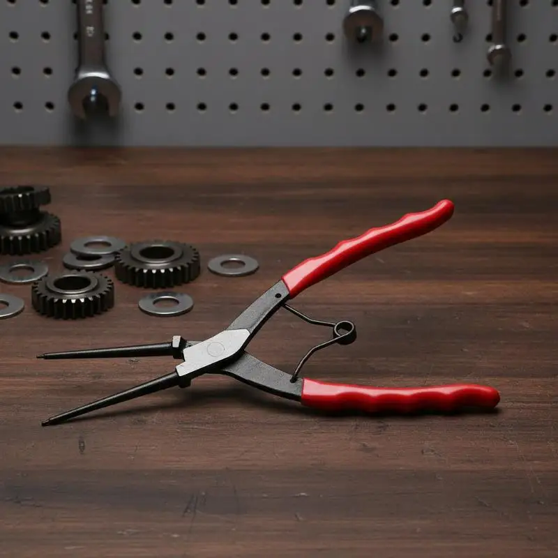 Heavy Duty Long Nose 90 180 Degrees Bent Snap‑Ring Pliers Internal Circlip Remover Hand Tool Cylinder Inner Ring Removal Tools