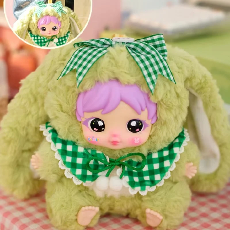 

Эми Пушистый маленький кролик серии, плюшевая слепая коробка, мультяшная кукла-компаньон, модная игрушка, украшение для рабочего стола, загадочная коробка, подарки-сюрпризы