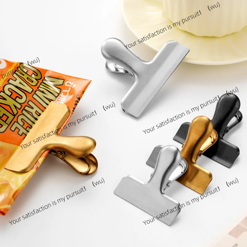 Sealing Clip Stainless Steel Food Kitchen Snack Bread Food Sealing Clip