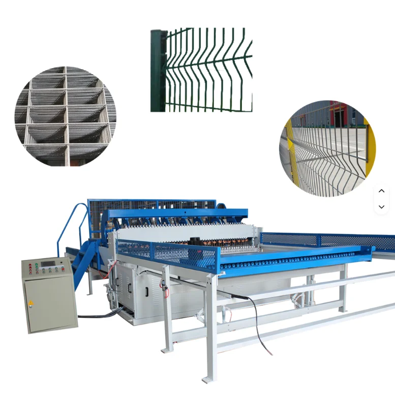 Automatic 3D Reinforced Fence Mesh Welding Machine Featuring Core Motor & Gear Components PLC Integration