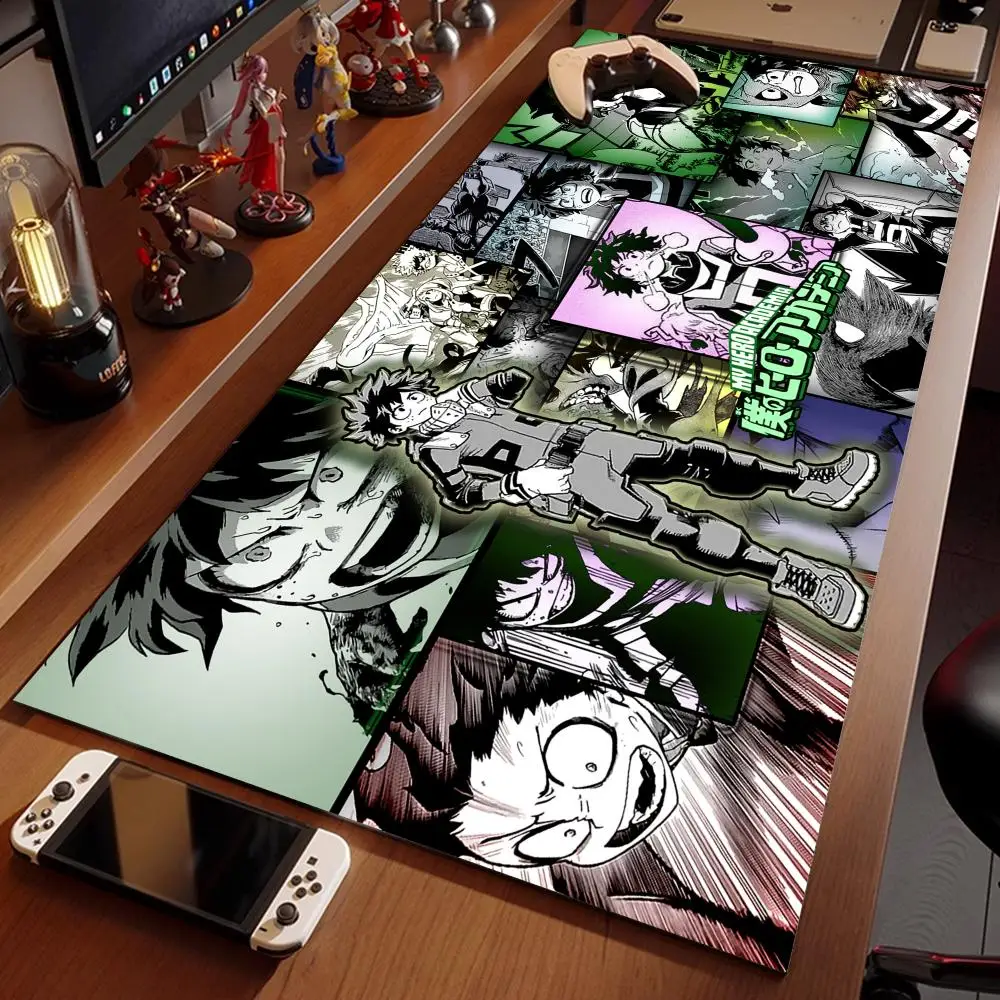 My Hero Academia Mouse Pad Large rubber PC gamer accessories mousepad laptop desk pad XXL non-slip computer keyboard table mats