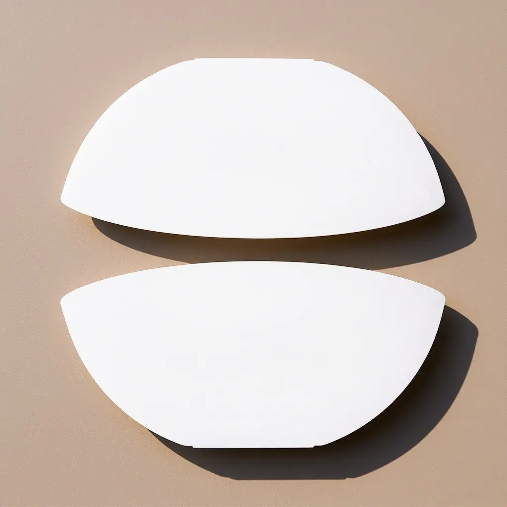 

2 шт. пластиковые плафоны для потолочных светильников, простой дизайн, для домашнего декора, белые