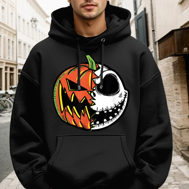 

hoodies y2k polene novedades 2024 Before Christmas Pumpkin Face y2k hoodies de invierno hombreo pullover hoodies