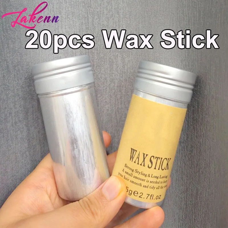 

Wax Stick For Hair 20Pcs Hair Pomade Stick Long-Lasting Styling Wax Stick Hair Slick Back Fly Aways Smooth Ponytail Edge Control