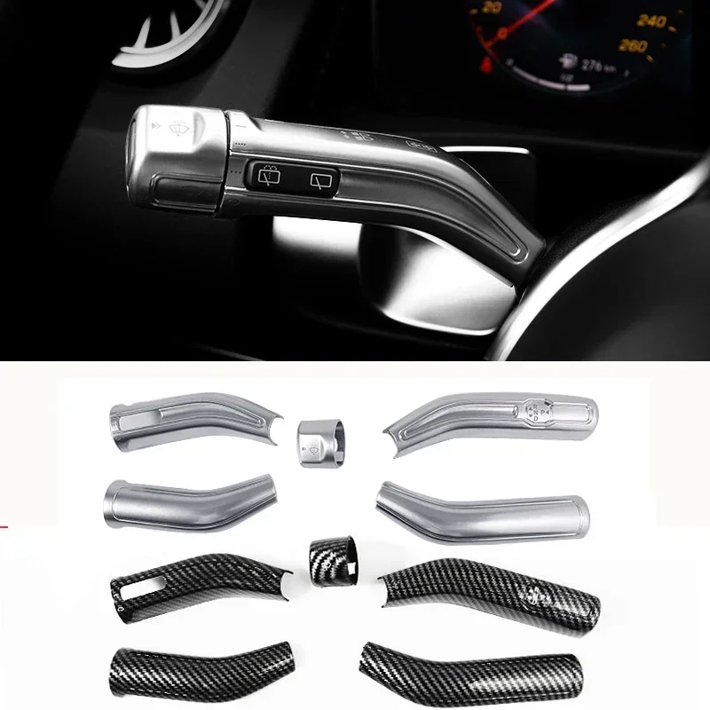 

Car Sticker For Mercedes Benz A B CLA GLB GLA Class W177 W247 C118 X247 H247 Shift Lever Wiper Rod Cover Trim Frame