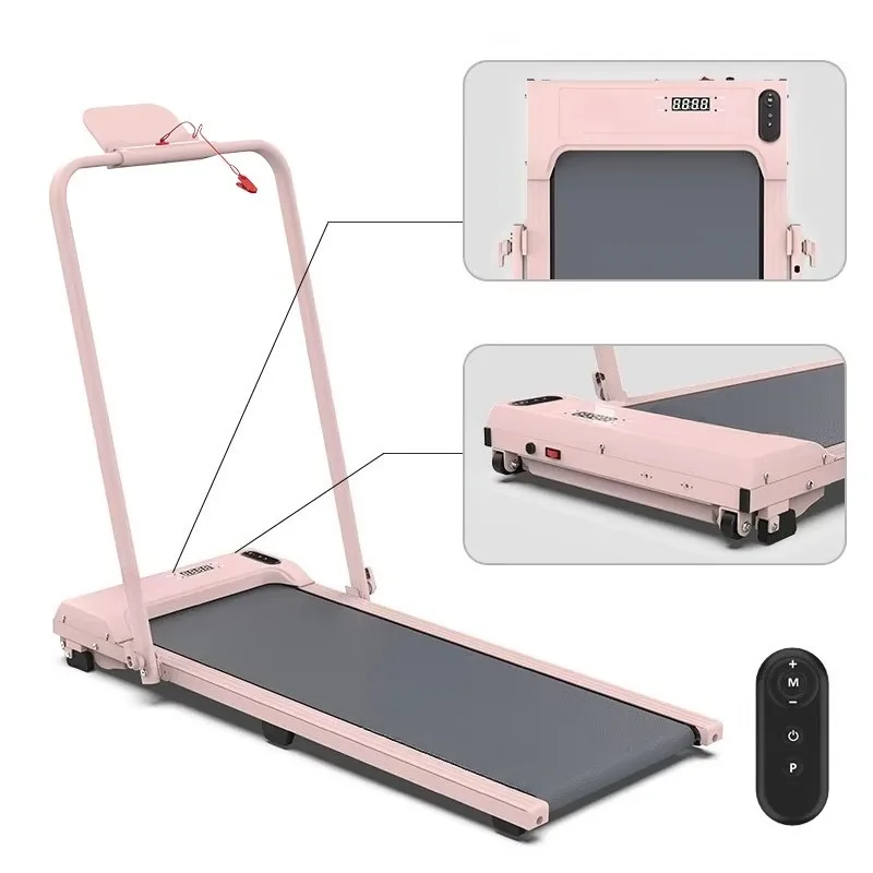 

Sleek Modern Foldable Walking Pad Treadmill With Led Screen Smart Design For Home Gym Fitness Daily Workout