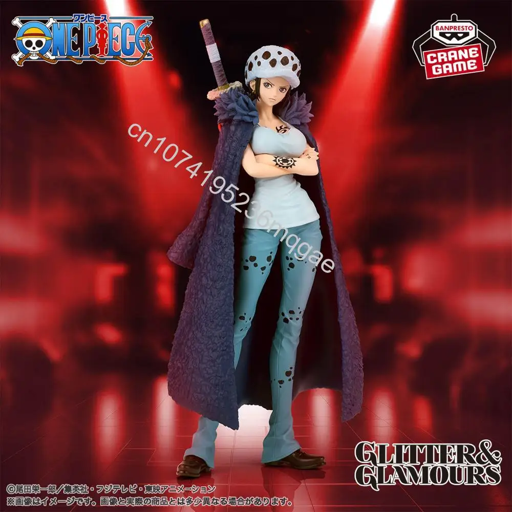 In Magazzino Originale BANPRESTO One Piece GLITTER & GLAMOUR Trafalgar Law CHANGE ver Figura Anime Modello Giocattolo Desktop ornamenti Regalo