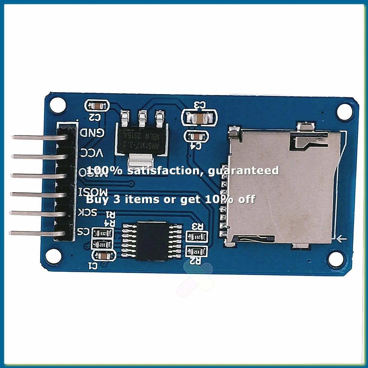 Micro SD Card TF Memory Card Shield Module SPI Reader Mini