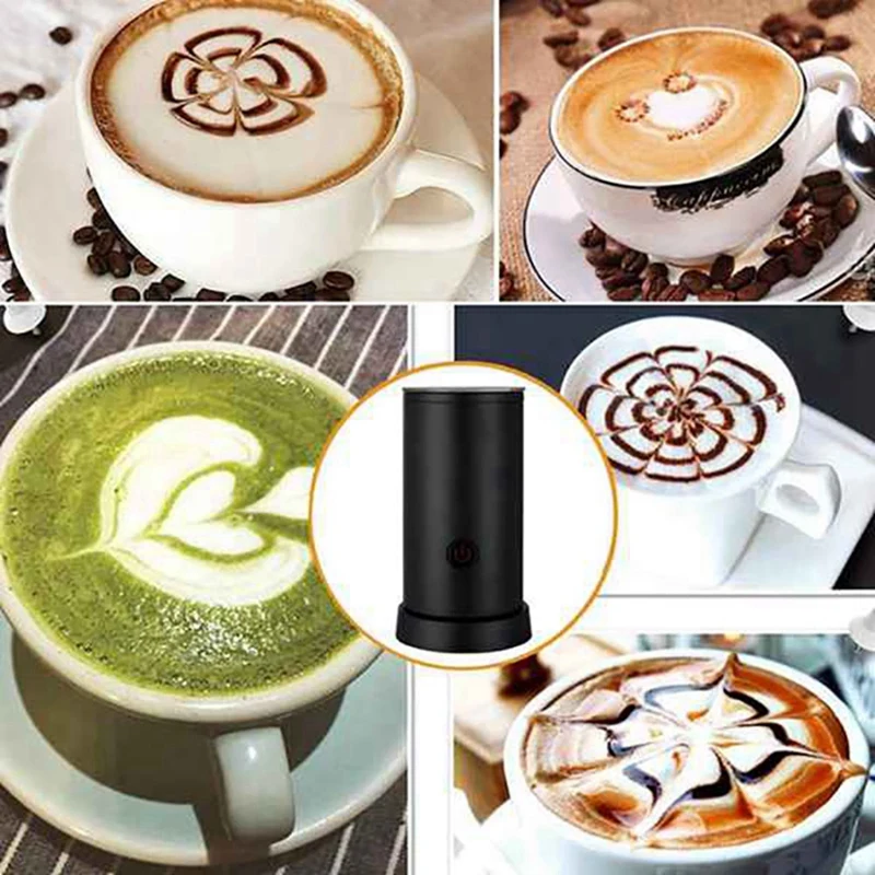 Household Electric Milk Frothers Machine Chocolate Mixer Cappuccino Coffee Latte Mixer Portable Blender - EU Plug