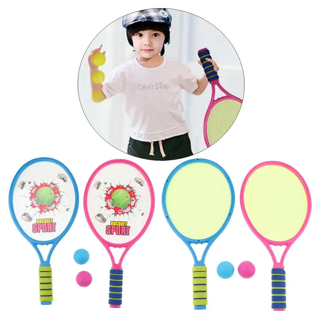 Tennis Racket Fitness Toy for Children - Toddlers to 3 Years