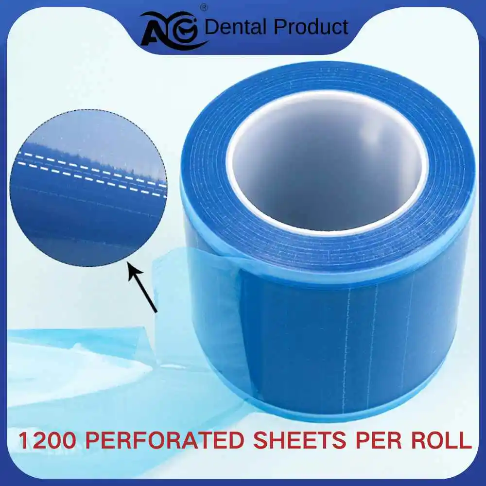 AG 1200pcs/Roll Tattoo Film Accessories Waterproof Anti-Fouling Disposable Tattoo Protective Barrier Film Sticker Tape Clear