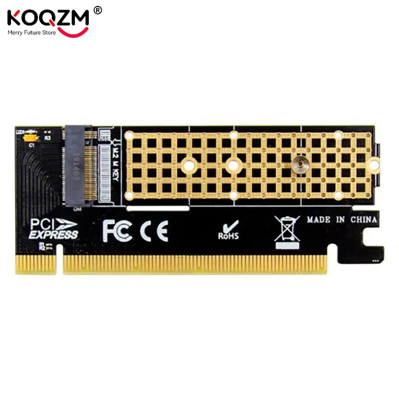 

M.2 to PCIE x16 Adapter Card Pci-e to m.2 Convert Adapter NVMe SSD Adaptor m2 M Key Interface PCI Express 3.0 x4 2230-2280 Size