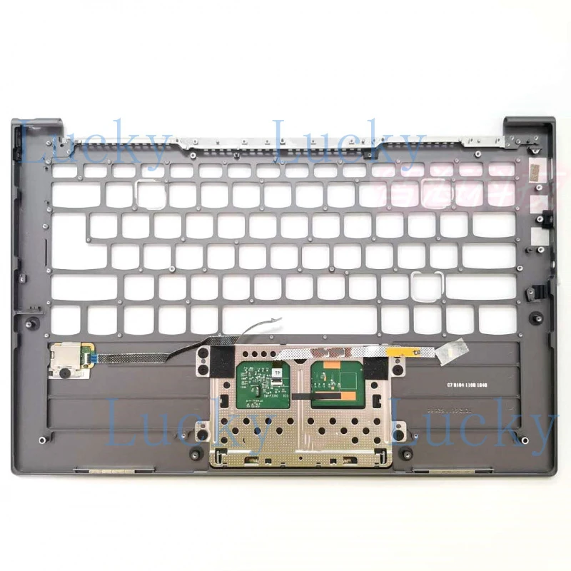 f  New Palmrest Upper Case IG w/Touchpad FP For Yoga C940-14IIL 81Q9 AM1ED000710