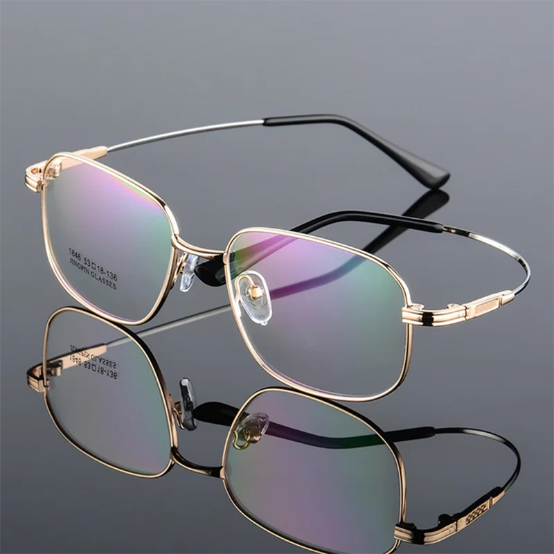 

New Memory Frame Titanium Metal Glasses Frame Myopia Eyeglass Frame Optical Glasses Holder