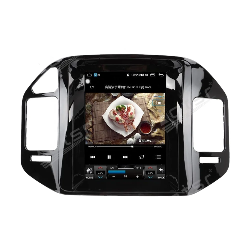 

1+16GB Android 9.0 Tesla Screen GPS Navi Car Multimedia Radio Player For Mitsubishi Pajero V73 V77 V68 V75 1997-2011 head unit