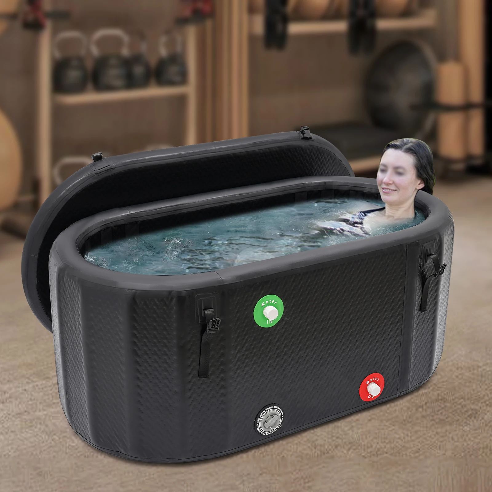 150*80cm Inflatable Ice Bath Tub 3