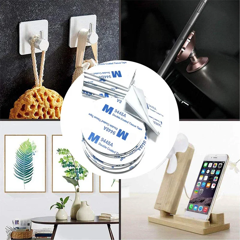 10/20 قطعة شريط رغوي مزدوج الجوانب مربع لوحة ذاتية اللصق تصاعد رغوة شرائط تثبيت نقاط لاصقة مقاومة للماء DIY بها بنفسك لوازم الحرفية