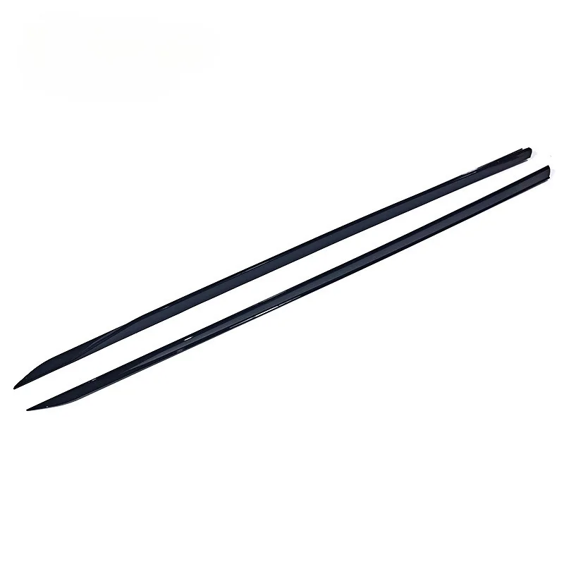 

Подходит для BMW новых боковых юбок серии 5. G60 G68. Модифицированные боковые юбки MP. Глянцевые черные боковые юбки с узором из углеродного волокна.