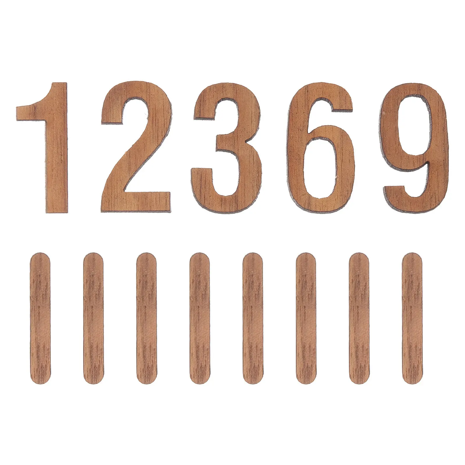 مجموعة ساعة حائط خشبية يمكنك صنعها بنفسك مع أرقام الساعة وقطع غيار آلية اليدين لمجموعة أرقام ساعة ديكور الغرفة