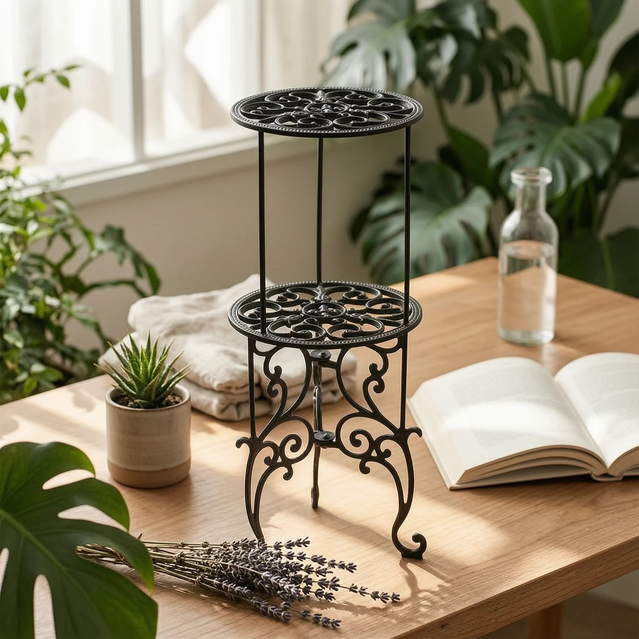 two-tier-plant-stand-ornate-tiered-plant-stand-potted-rack-space-saving-accent-table-classical-for-gardeners-living-room