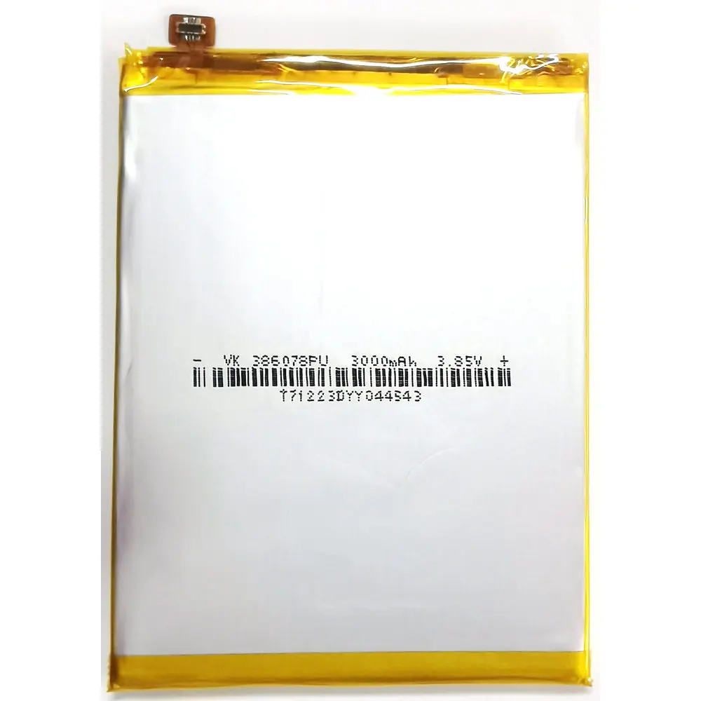 3.85V 3000mAh LBP13000043 Replacement Li-ion Polymer Battery for LAVA Mobile Phone 1ICP4/60/80