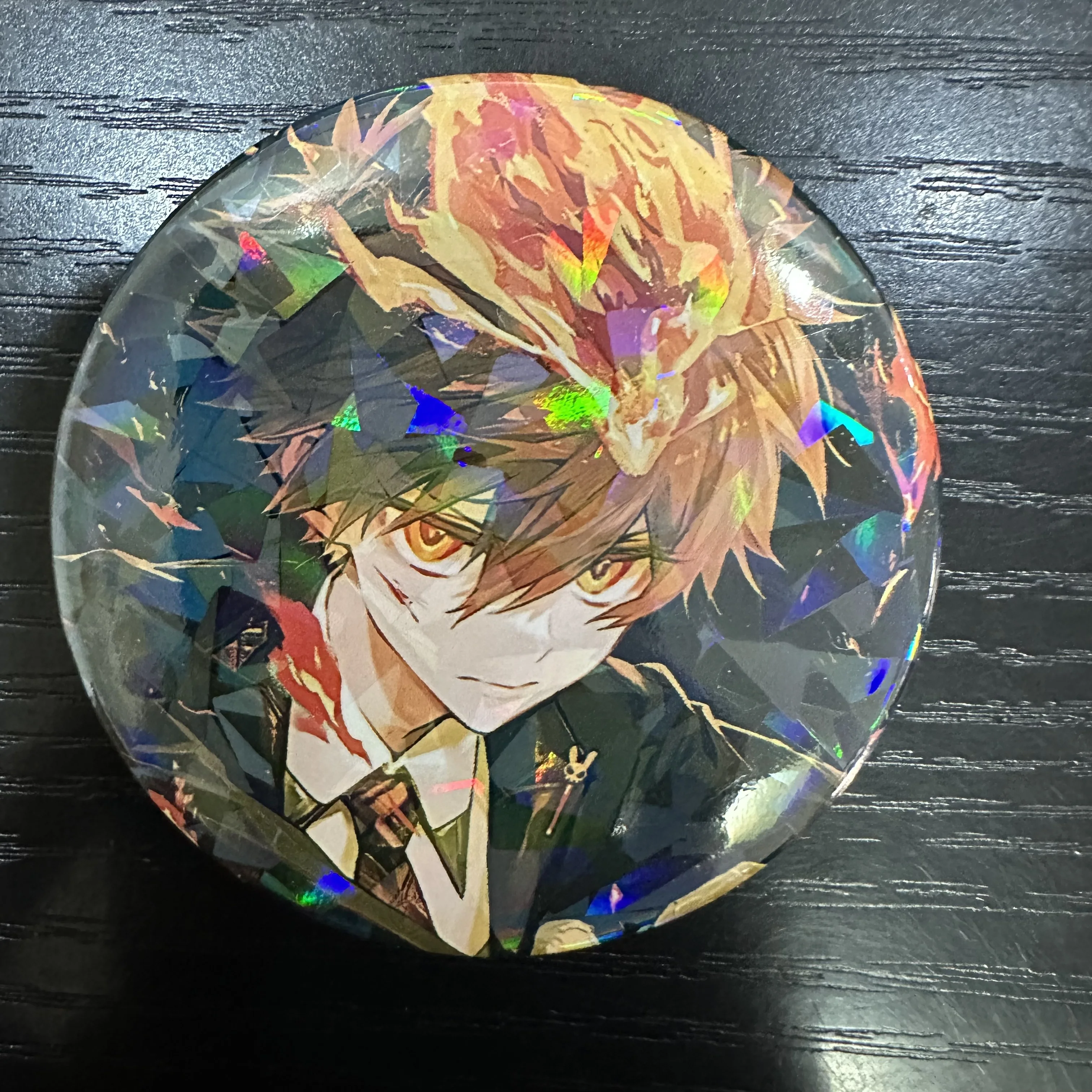 6CM Anime HITMAN REBORN!  Figures Gokudera Hayato Sawada Tsunayoshi Cosplay Cute Cartoon Metal Badge Kawaii Bag Pins Fans Gifts