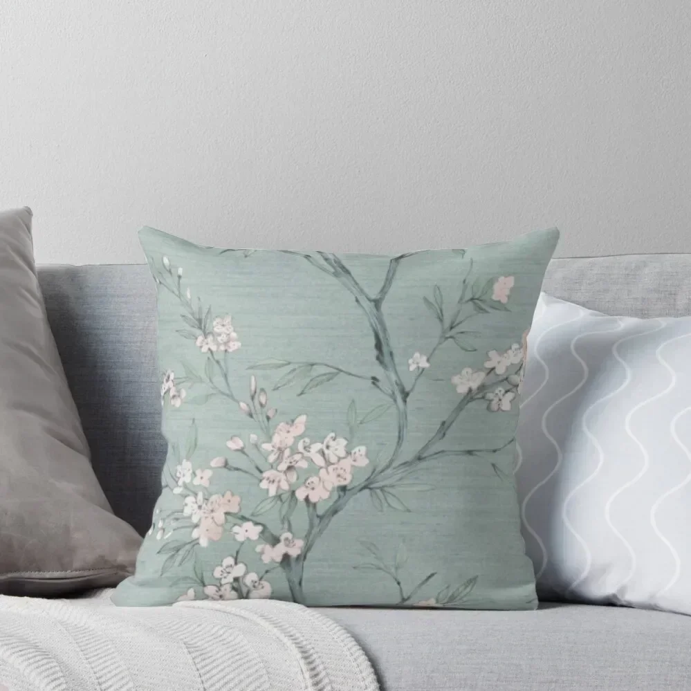 

Duck egg Oriental blossom Throw Pillow Sofa Covers For Living Room luxury home accessories Decorative pillowcase pillow