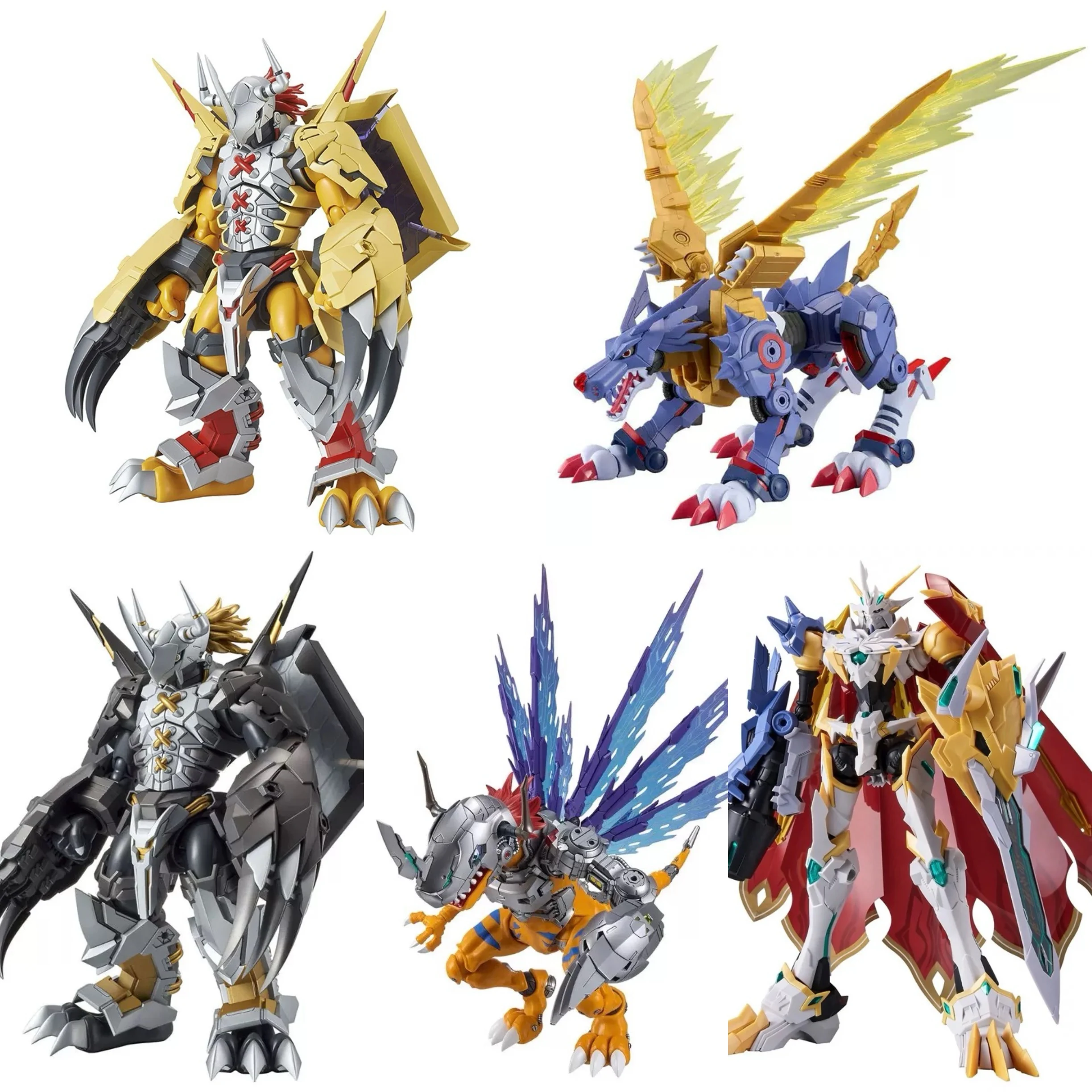 

В наличии Bandai цифровой монстр собранная модель Wargreymon 20 см игрушки статуя фигурка модель коллекция игрушки подарки