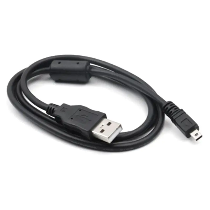 N05R Suitable for Digital Camera Mobile Phone Universal USB to Small Port 8P 8-Pin Data Cable Five-Core Charging Cable