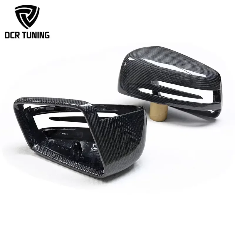 Real Carbon Fiber Side Rearview Mirror Cover for - C E CLS CLA Class W204 W212 W207 W218 W176 W117