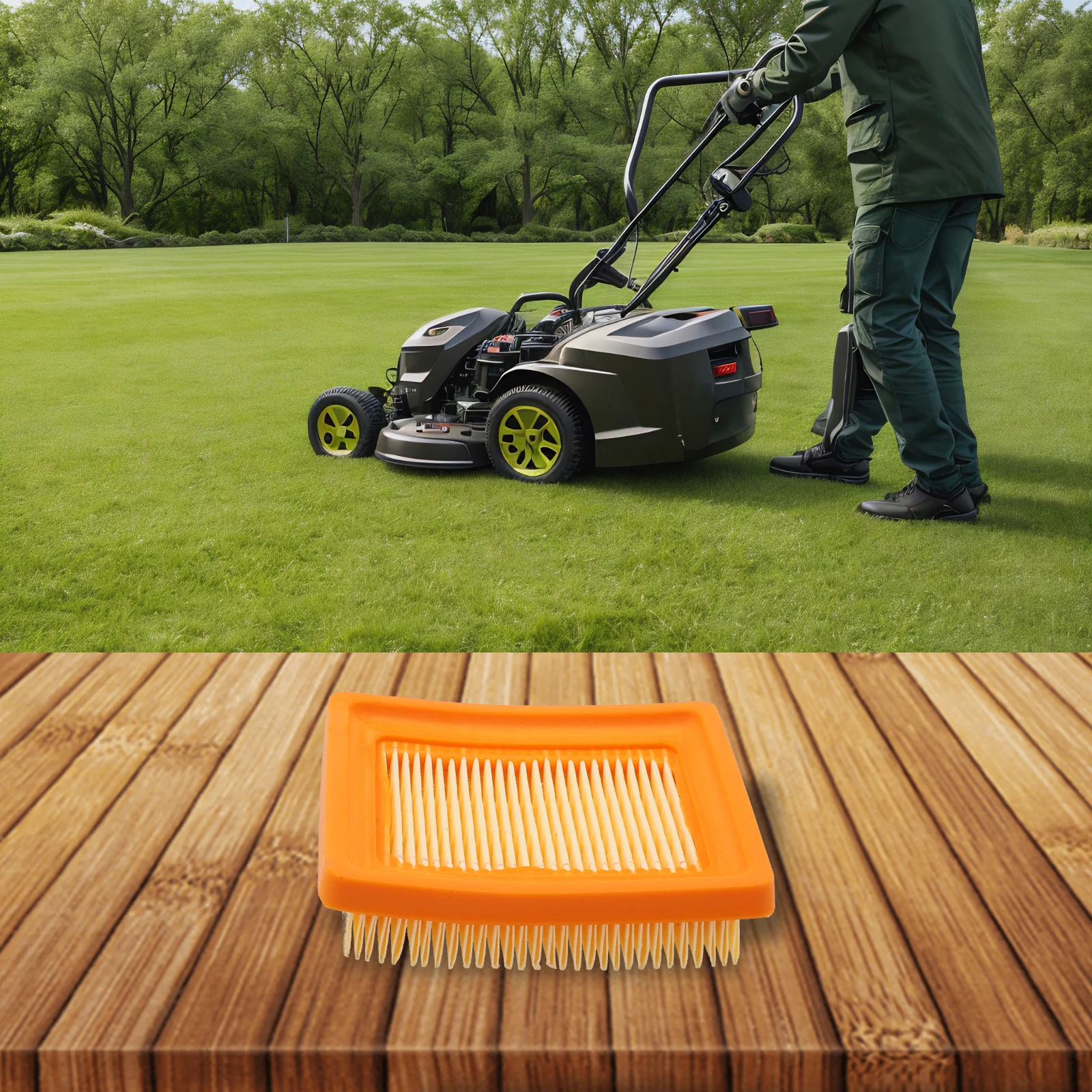 Эффективная замена воздушного фильтра для 4180 141 0300 KM131R FS91 FS111R FS131 HT103, оптимальная производительность фильтрации