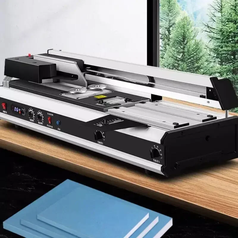 

New Electric GD -490 S Binding Machine Electric Tender Fully Automatic Desktop Document Binding Machine Books Wireless Binding M