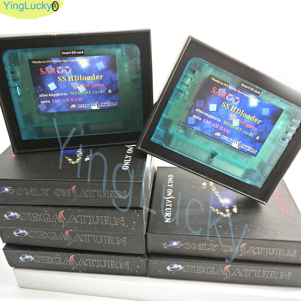 НОВЫЙ картридж SAROO HDLoader для быстрого чтения Saturn Games Reader Поддержка SD Menory Cards Play Games без CD для NEO GEO