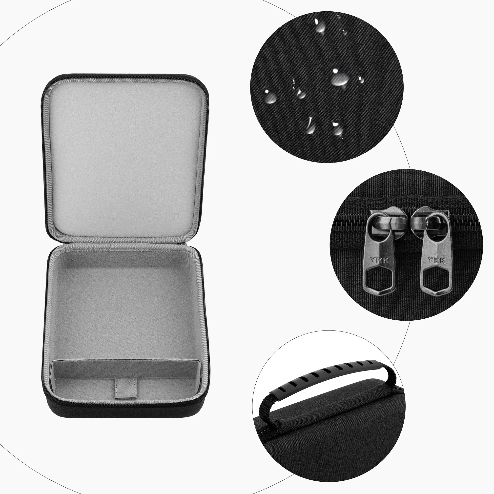 Geekria Audio Interface Carrying Case, Compatible with SONICWARE Lofi-12 XT / Limited Retro Color / CyDrums / SmplTrek