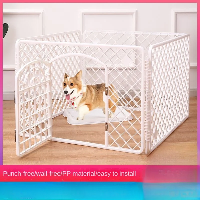 

Pet Enclosure, Dog Isolation Door, Dog Cage, Fence, Iron, Small and Medium-sized Dog House, Domestic Fence, Dog Cage