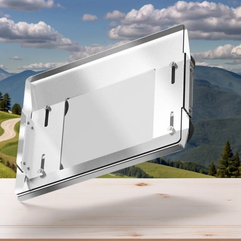 

Mini Mount Aluminum Alloy Bracket with PC Transparent Board for Car RV Outdoor - Durable Vehicle Mount Holder