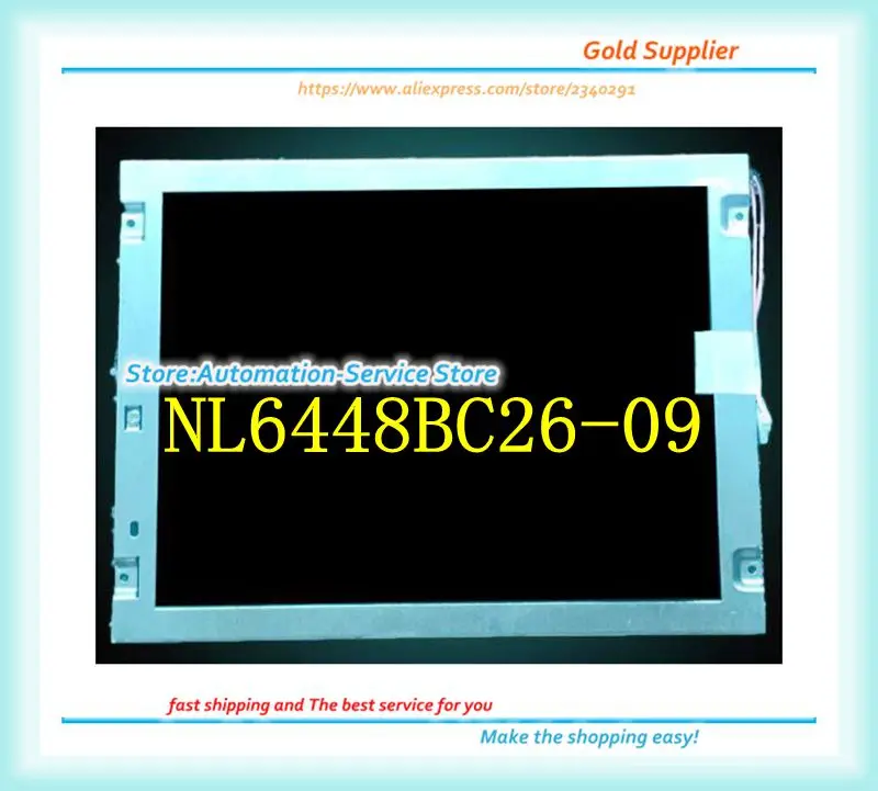 

NL6448BC26-09 nl6448bc26-09 NL6448BC26 09 8.4 Inch LCD Screen Panel 100% Tested Before Shipping Perfect Quality Original Screen