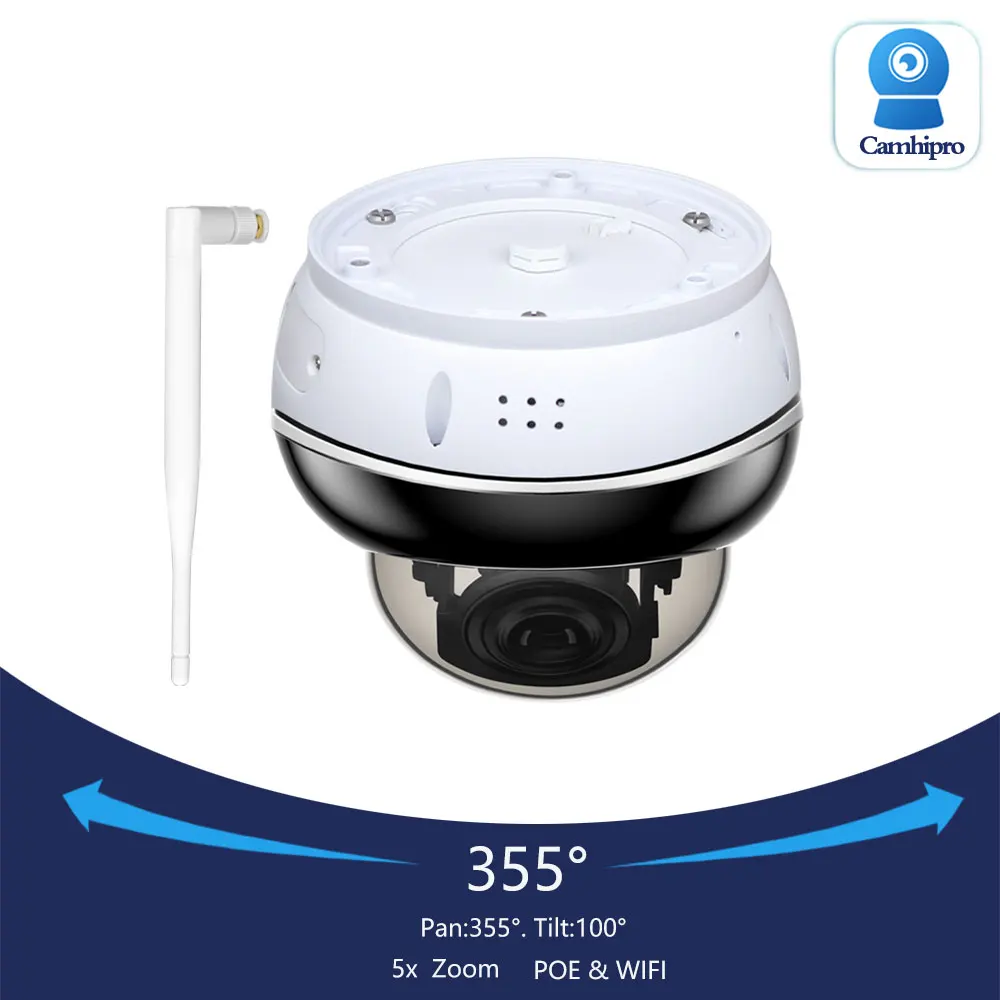 4K 8MP SO-NY415 Wireless Security IP Camera Wifi PTZ Dome POE 5MP 3.6mm&5X Optical Zoom Two Way Audio Humanoid Tracking