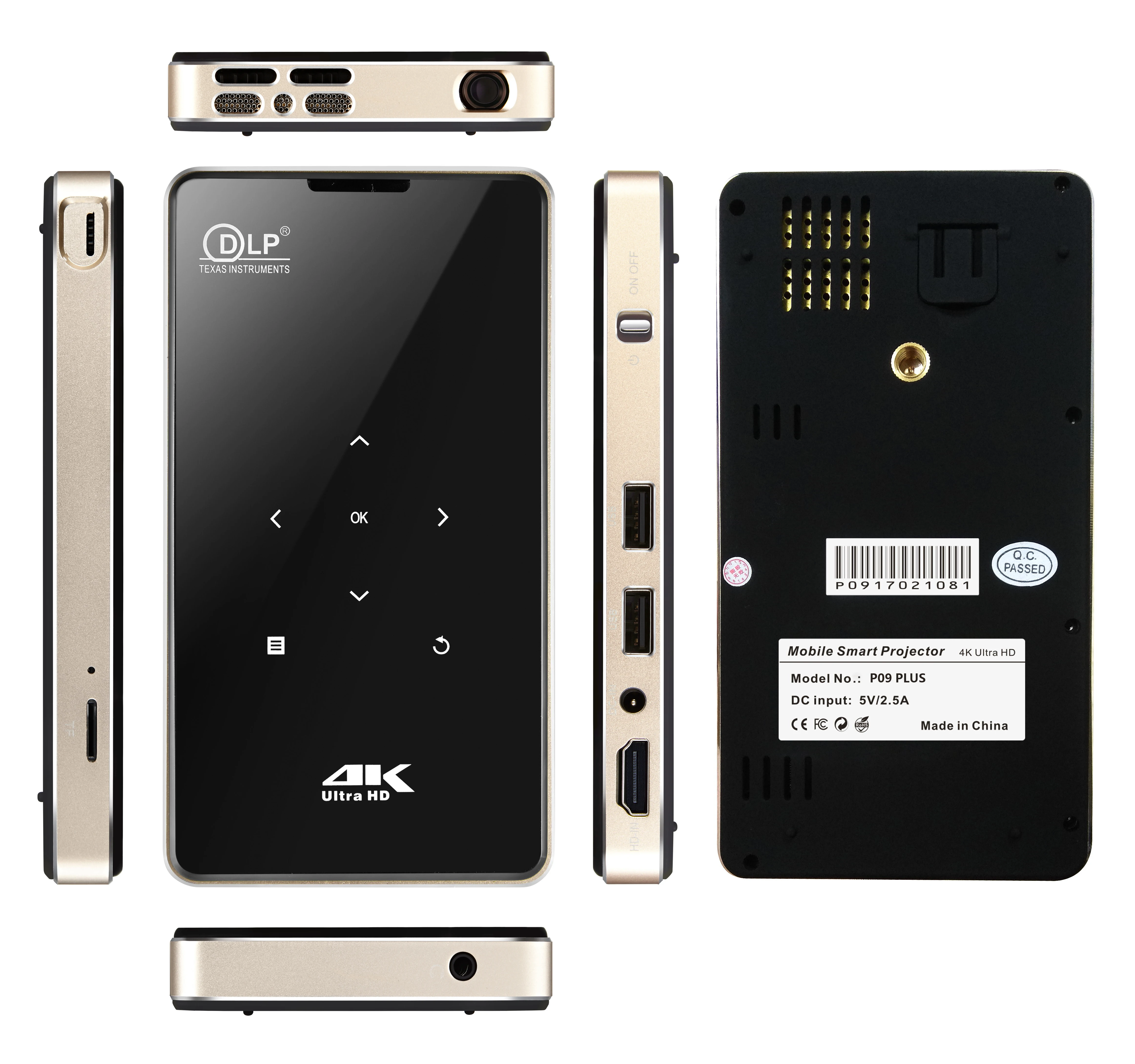 TJXL-2022 المنتجات الساخنة الرائجة الذكية أندرويد المحمولة Led 4k فيديو ثلاثية الأبعاد Dlp عرض بيانات المسرح المنزلي جهاز عرض صغير hd 1080p 4k #6