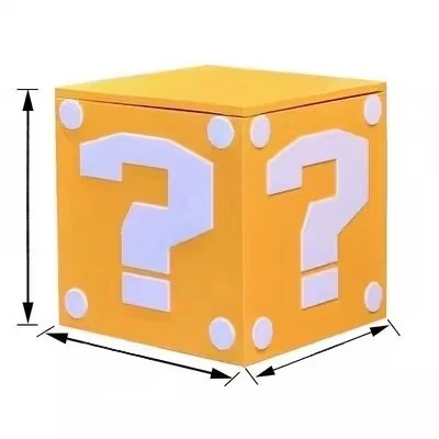 Question mark storage box coffee table small table children's toys snacks storage box rack bedside table