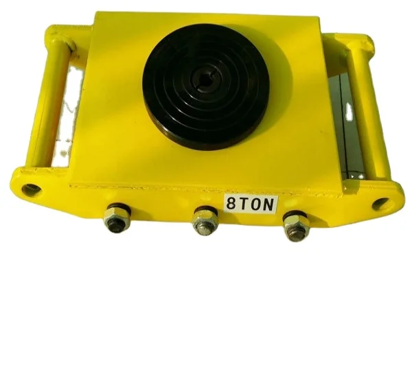 CRD-4/6/8/9/12 Flat Car 6T8T12T15T18T Carrying Trolley Straight Steering Universal Joint Cargo Trolley