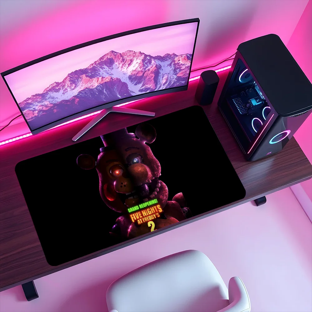 Mouse Pad F-Five Non-slip Lockedge Office Student Freddys Gaming Thickened Large Horror 2 Writing US Nights Cushion at MousePad