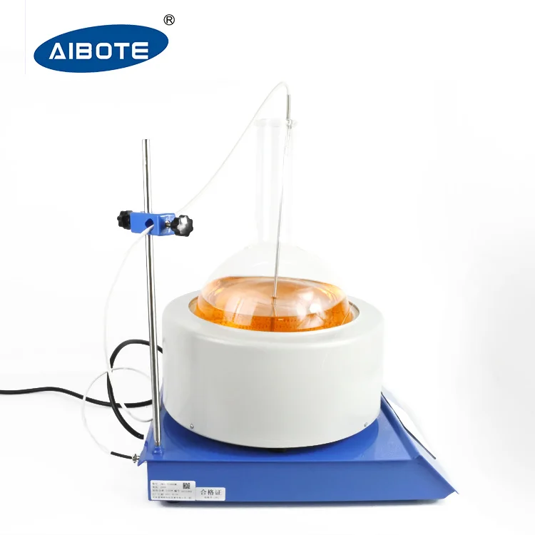 Aibote LAB 2000ml Heating Mantle With Magnetic Stirrer For Short Path Distillation