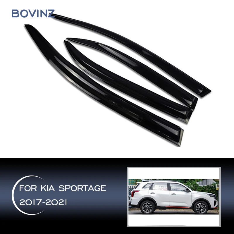 

For Kia Sportage R 2017 2018 2019 2020 2021 Car Vent Deflector Ventshade Ventvisor Side Window Visors Deflector Rain Guards