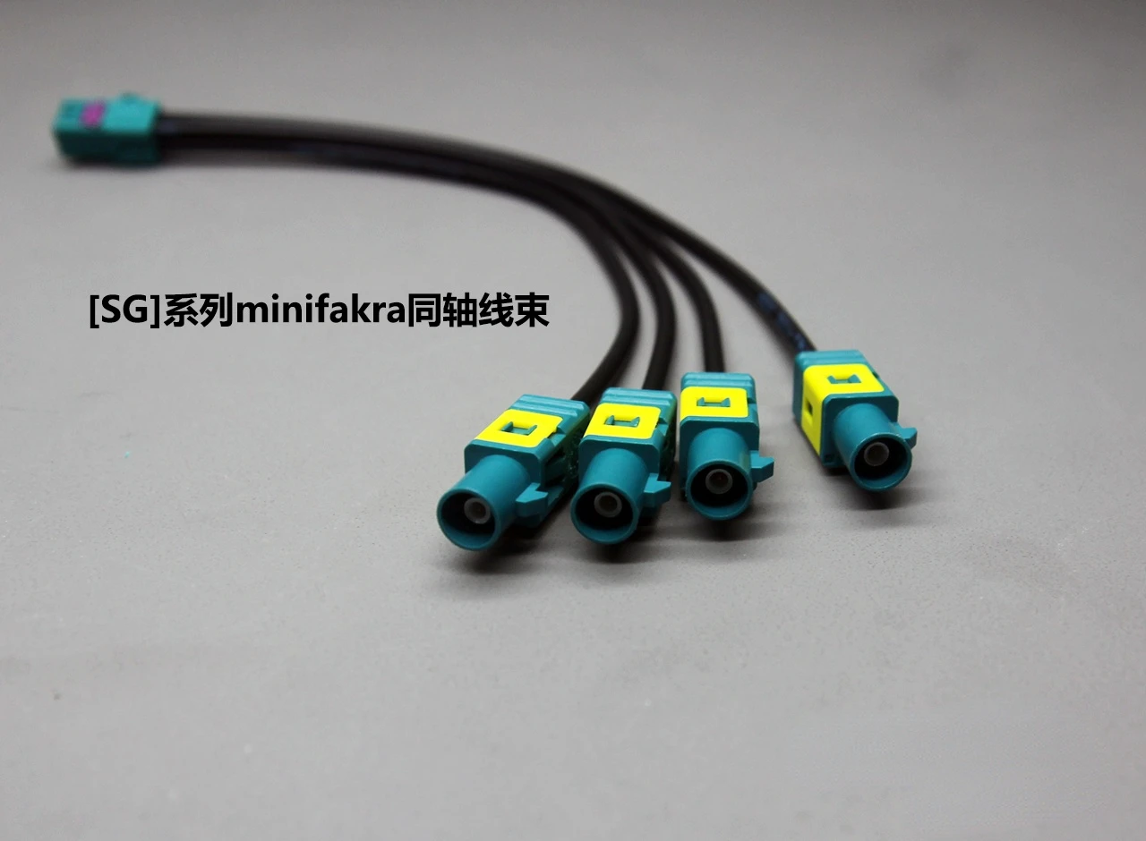 Coaxial Harness | Minifakra | Four in One | Male and Female 500mm