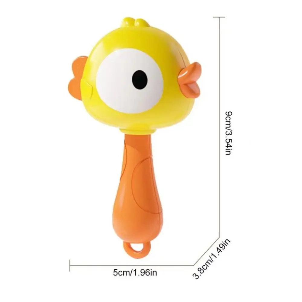 Marteau à sable grenouille en plastique pour enfants, Instrument interactif apaisant, marteau à sable doux et portable, jouet pour enfants
